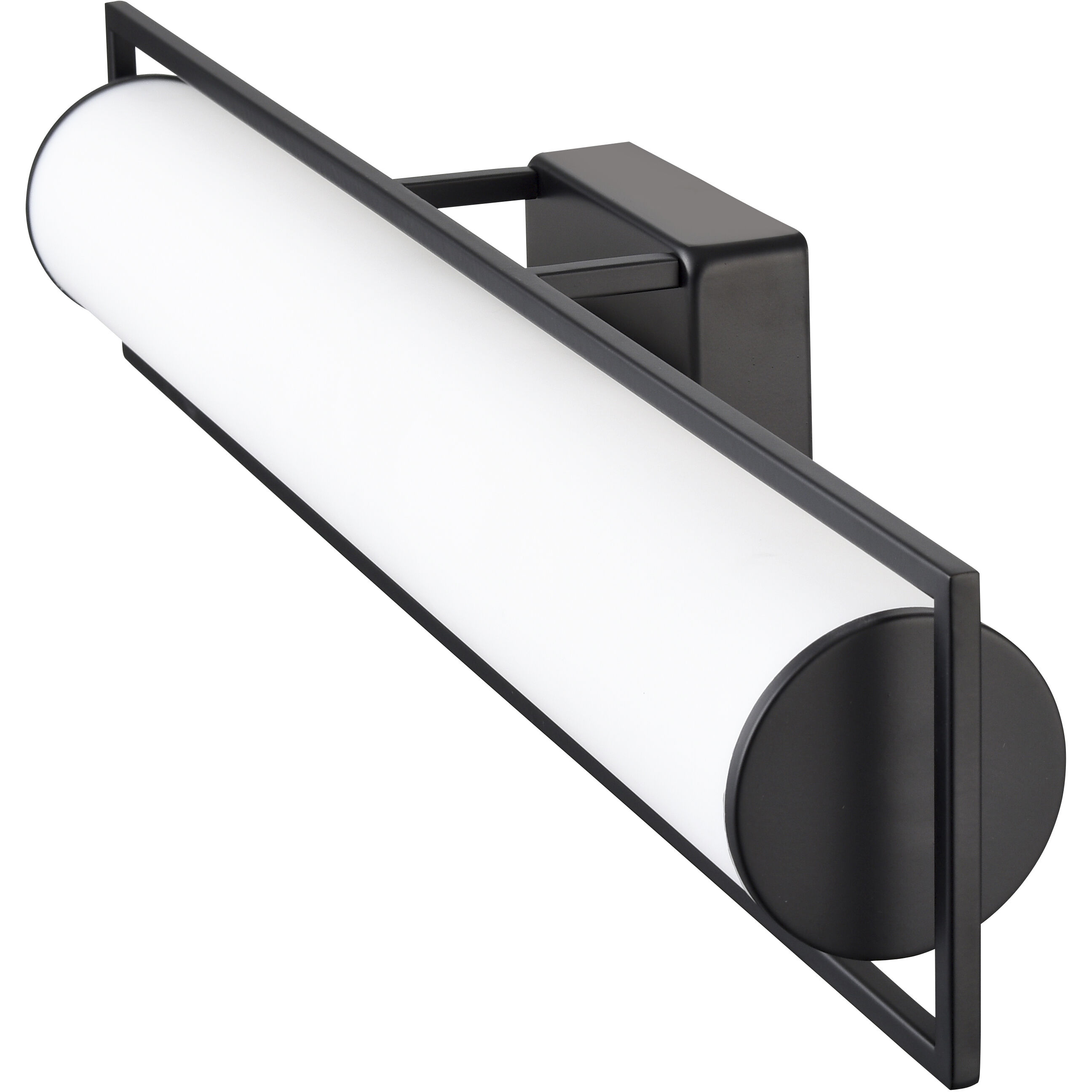 Teylor LED 24 inch Matte Black Bathroom Vanity Light Bar Wall Light